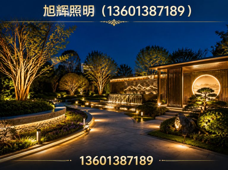 建平县景观照明展示图